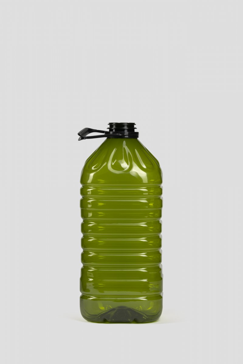 Garrafão Quadrado 3L Óleo ou Azeite Verde